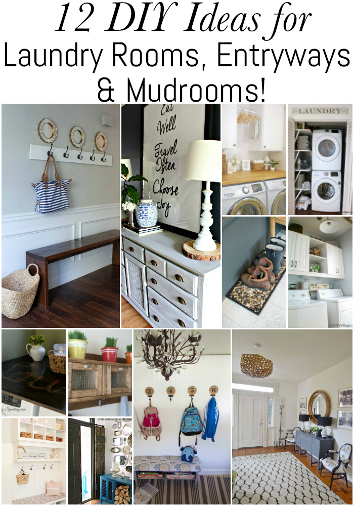 12 DIY Ideas for Laundry Rooms, Entryways, &amp; Mudrooms ...