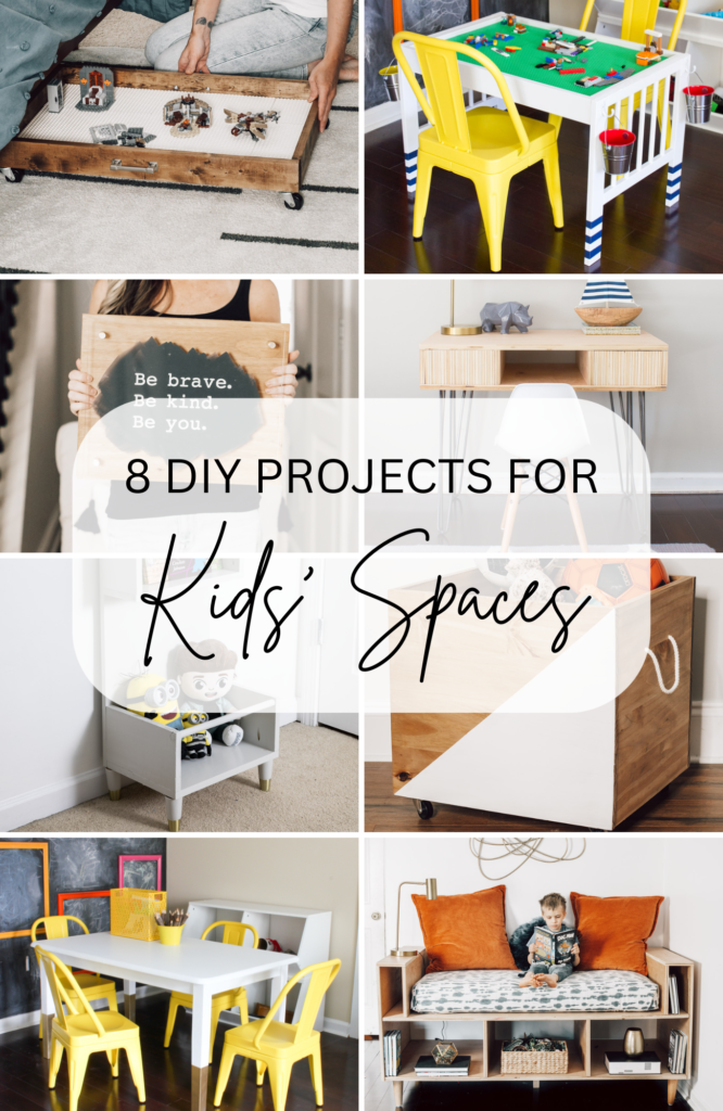 8 DIY projects for kids' spaces