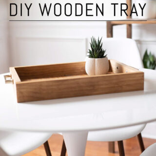 DIY Wooden Tray