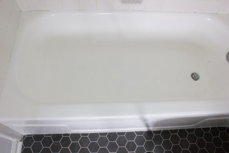 How to Refinish a Bathtub on a Budget Erin Spain