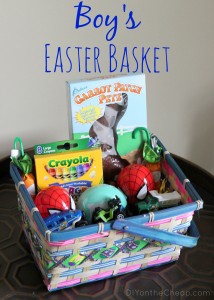 Boy's Easter Basket Ideas - Erin Spain