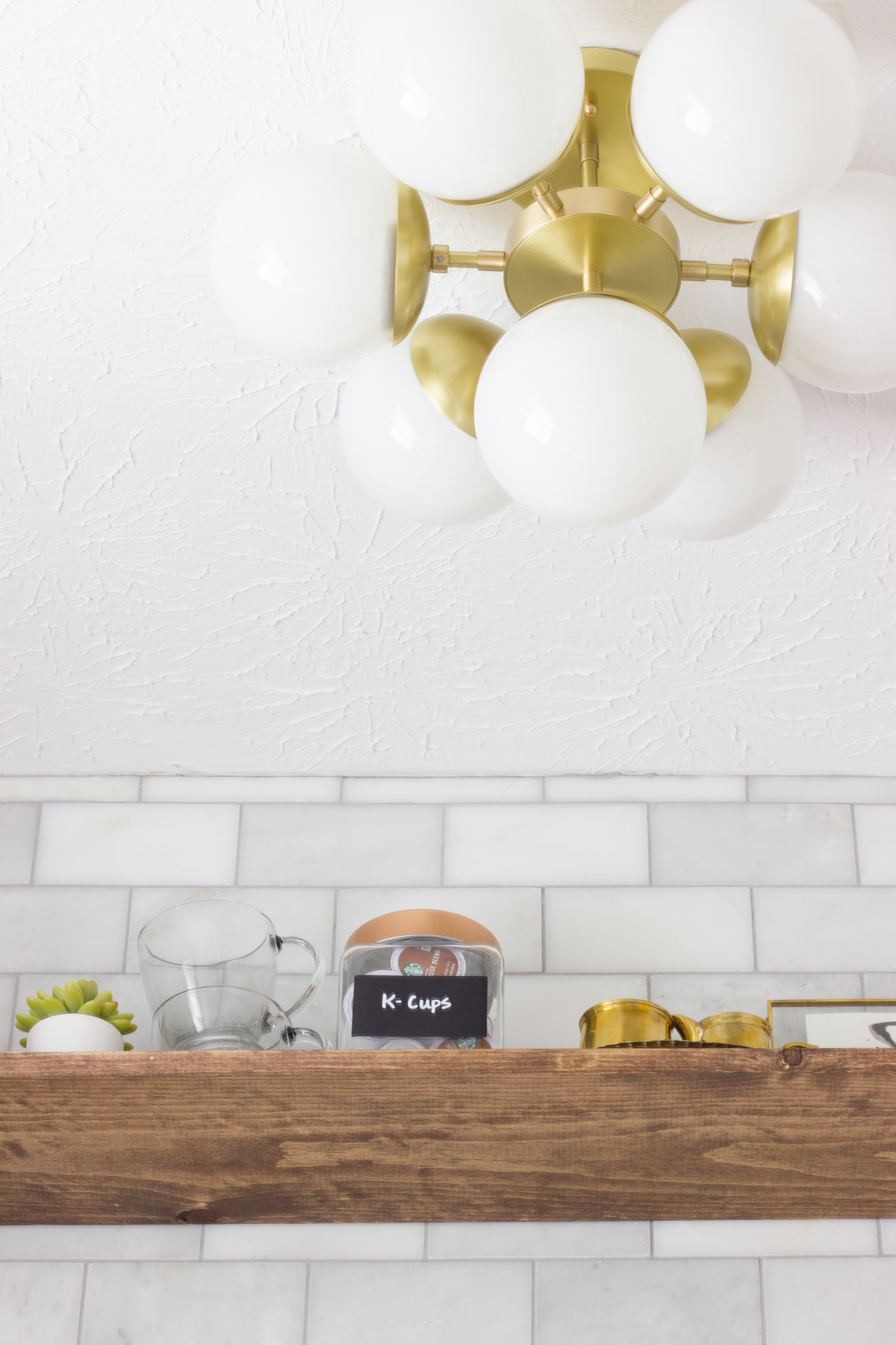 Coffee Bar Makeover: One Room Challenge Reveal! - Erin Spain