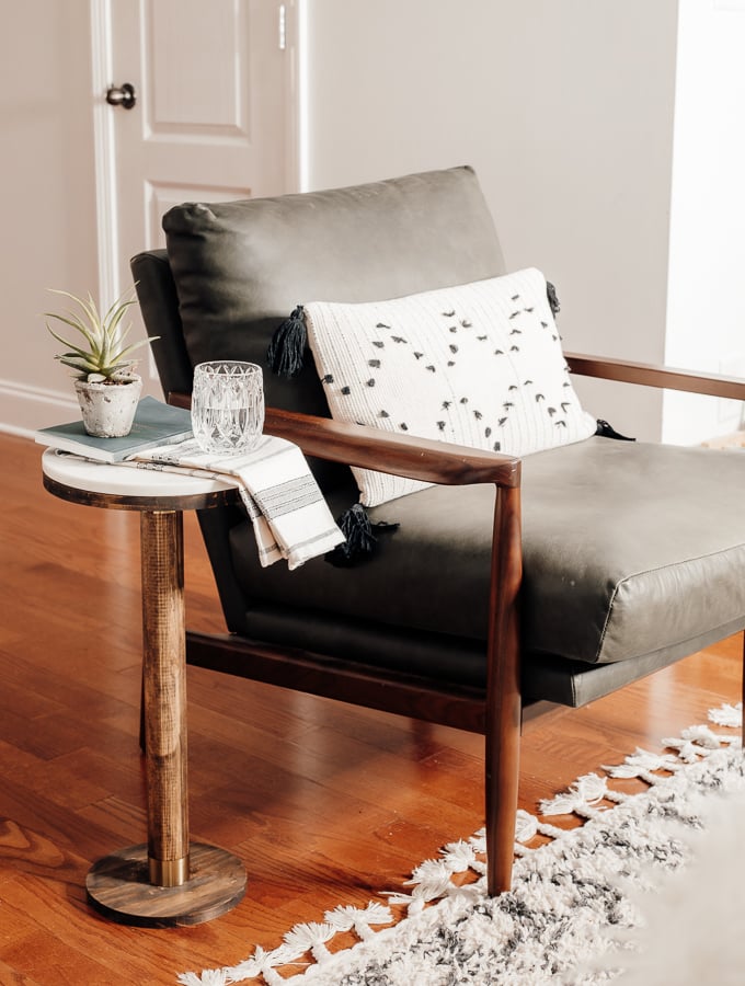 DIY cocktail table