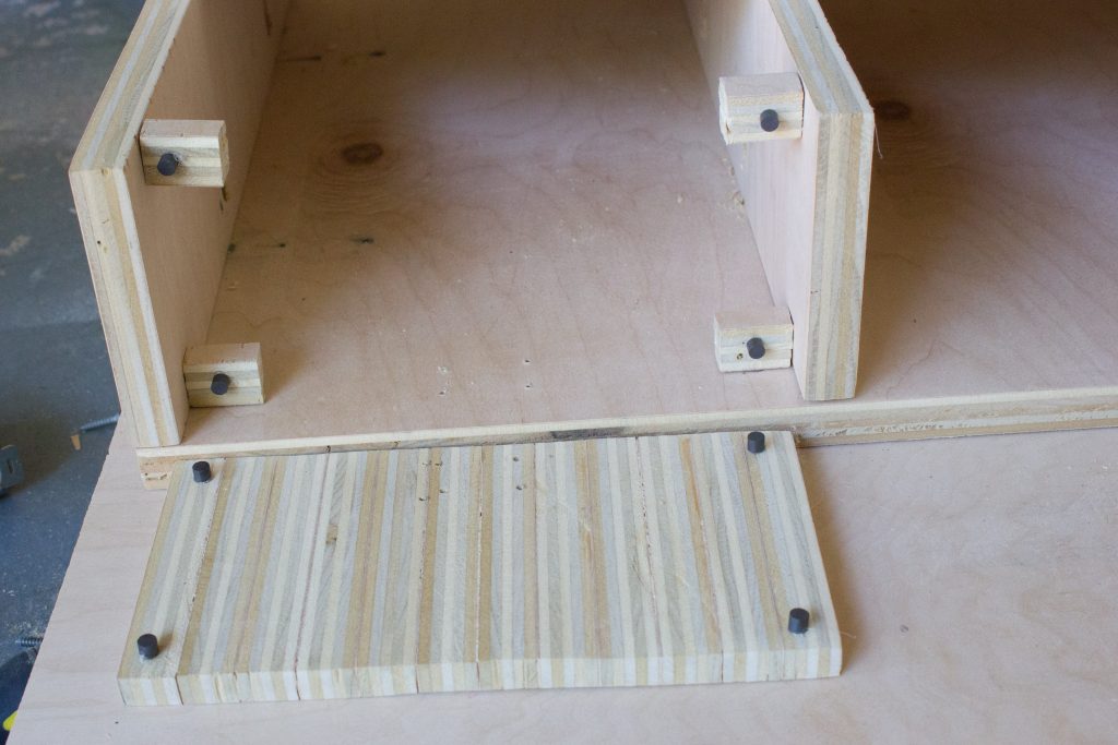 Learn how to make this DIY Plywood Kid's Desk with this step by step tutorial from ErinSpain.com!