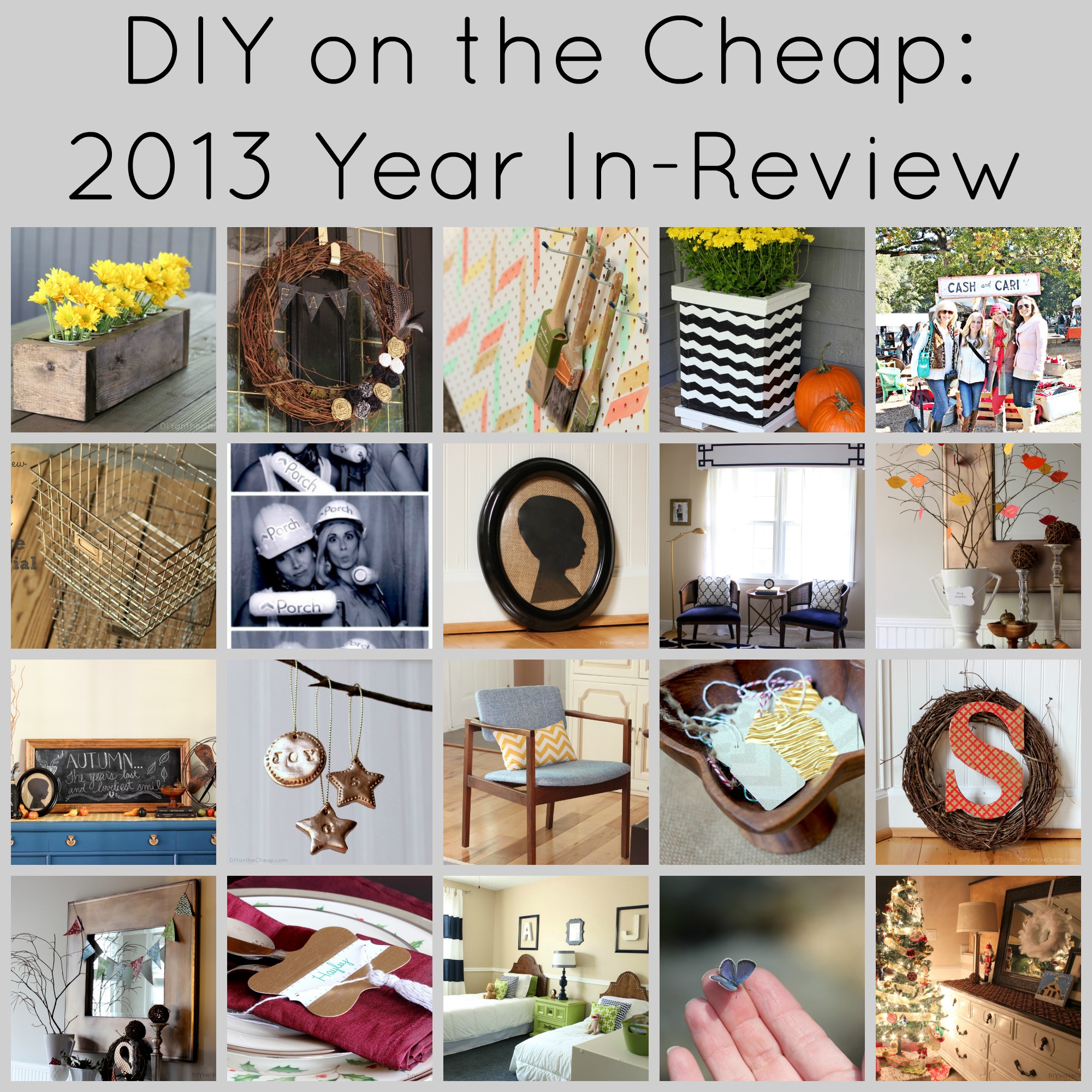 Year In Review at DIY on the Cheap