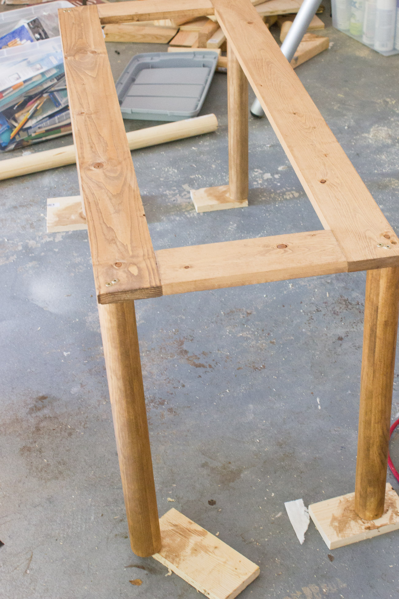 DIY Dining Room Buffet Table Version 1 Erin Spain