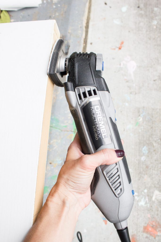 The Dremel Multi-Max is incredibly versatile. See how I used it to fix an uneven bedroom door!