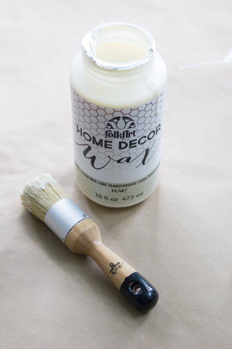 Side Table Makeover with FolkArt Home Decor Chalk Erin Spain