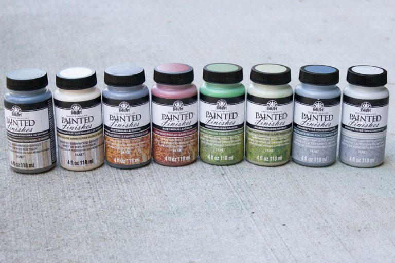 DIY Faux Concrete Planter Tutorial Erin Spain