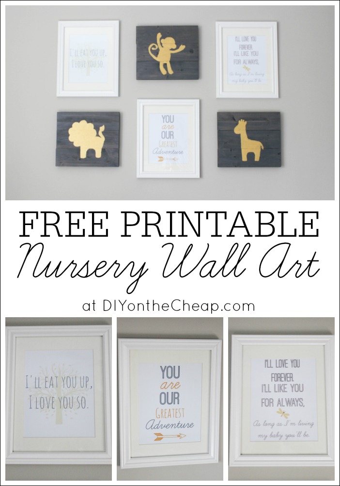 Free Printable Nursery Wall Art! - Erin Spain