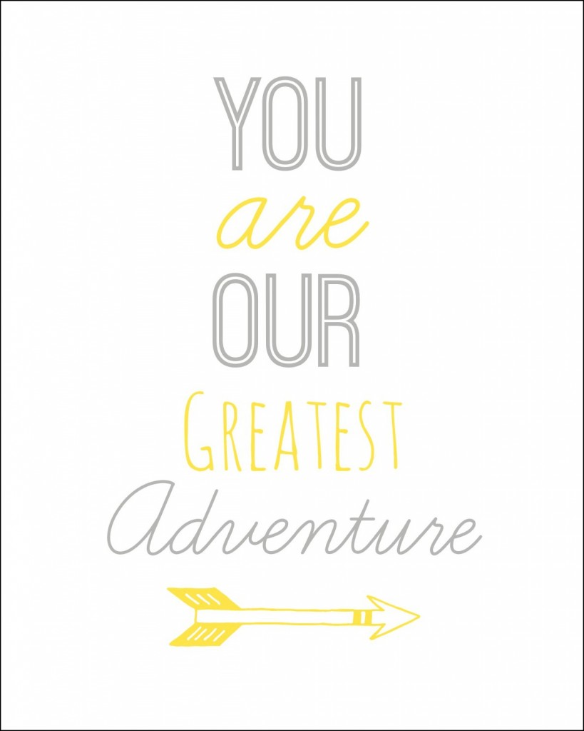 Free Printable Nursery Wall Art! - Erin Spain