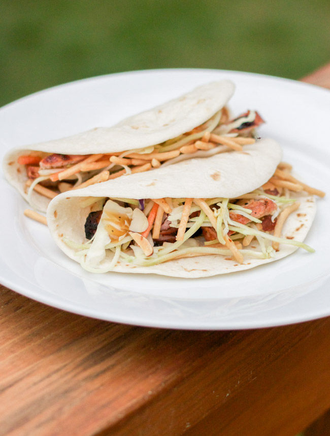 Grilled Asian Pork Tacos - these are amazing!