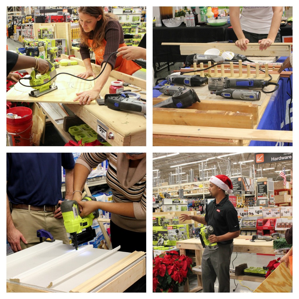 The Home Depot DoItHerself {+ Monogram Wreath Video Tutorial