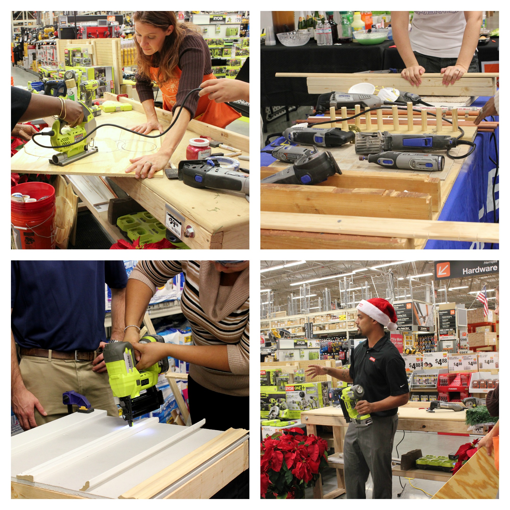 The Home Depot DoItHerself {+ Monogram Wreath Video Tutorial