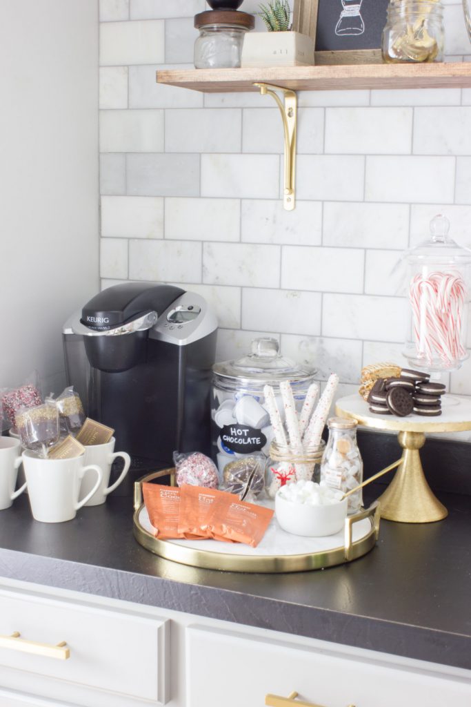 These hot chocolate bar ideas are perfect for a holiday party, or for any home just for fun!