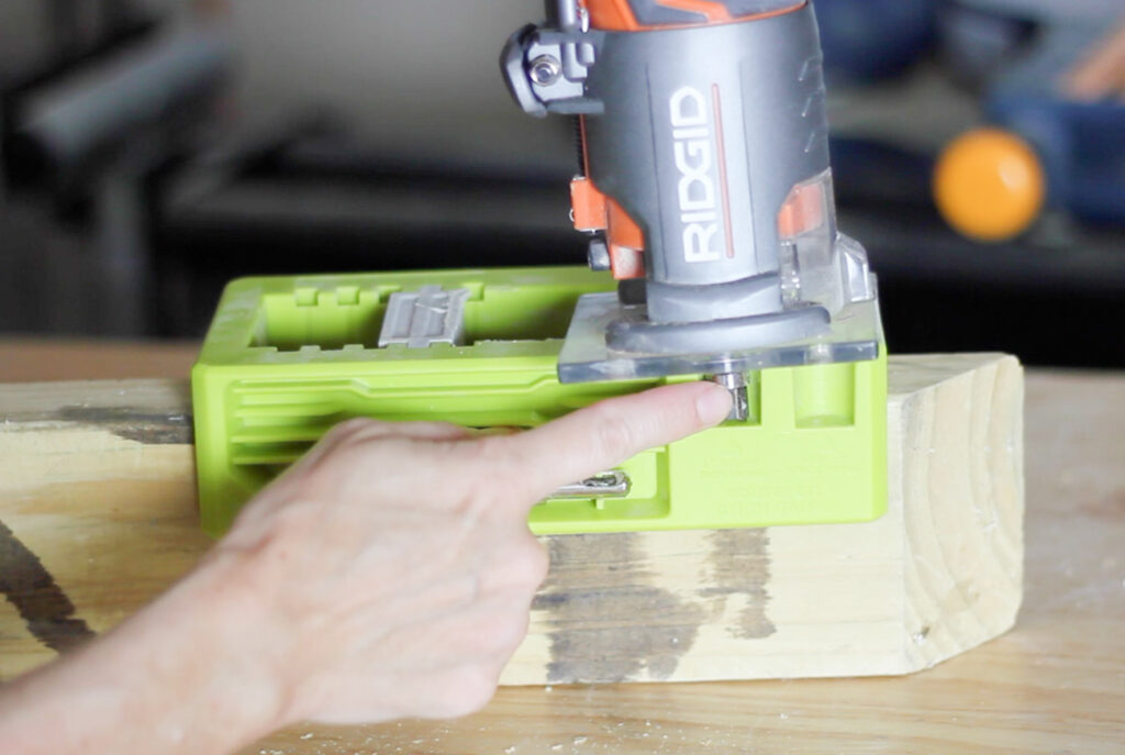 How to cut out notches for door hinges (the easy way!)