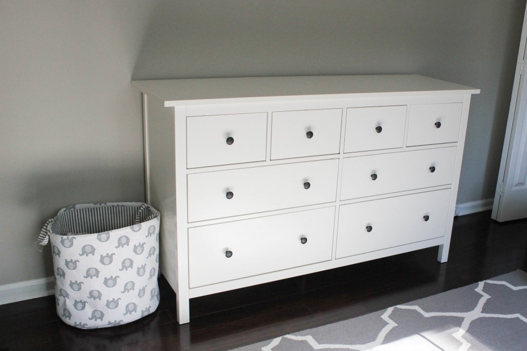 Nursery Progress + IKEA Hemnes Dresser Erin Spain