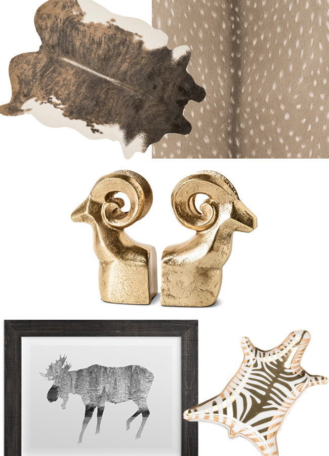 Home decor inspired by wildlife.