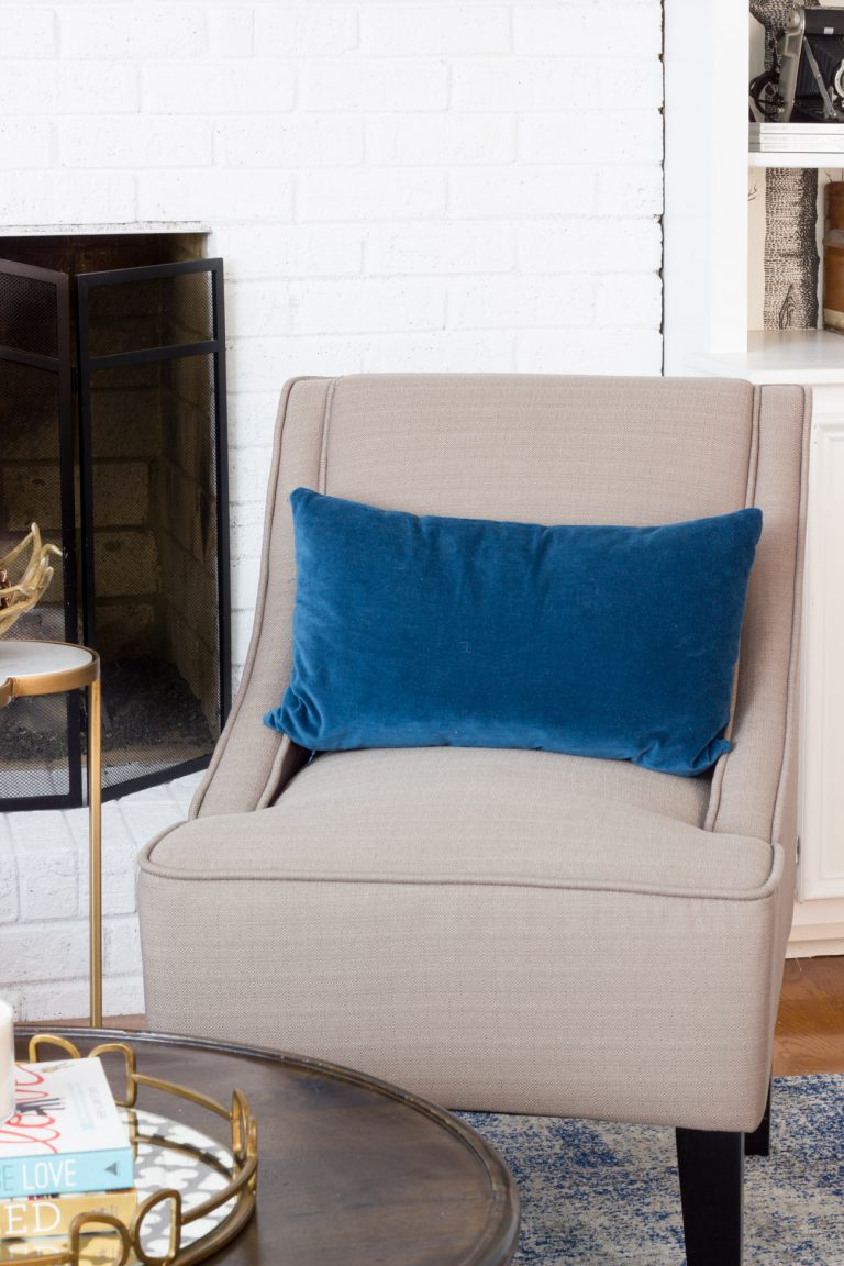 Family Room Refresh & New Accent Chairs Erin Spain