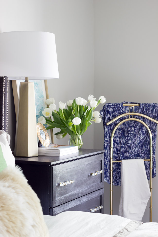 Check out this beautiful DIY IKEA Tarva Hack! Transform this inexpensive piece of furniture for a totally custom look with this step by step tutorial.