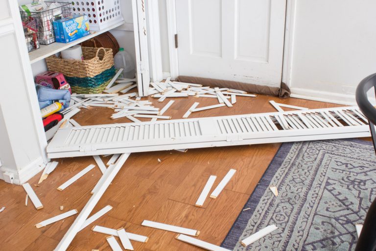 Replacing Our BiFold Pantry Doors (Demo Fun and a Before & After