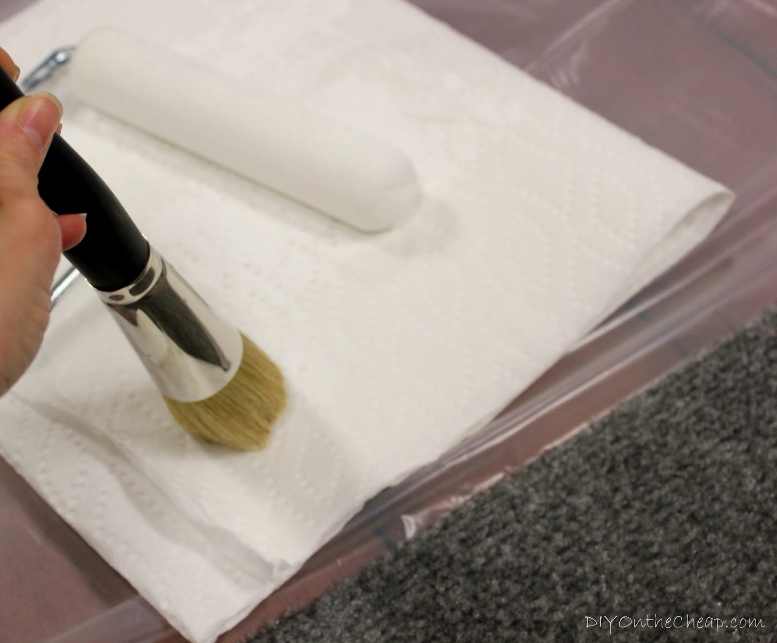 How to Stencil a Rug {on the cheap} Erin Spain