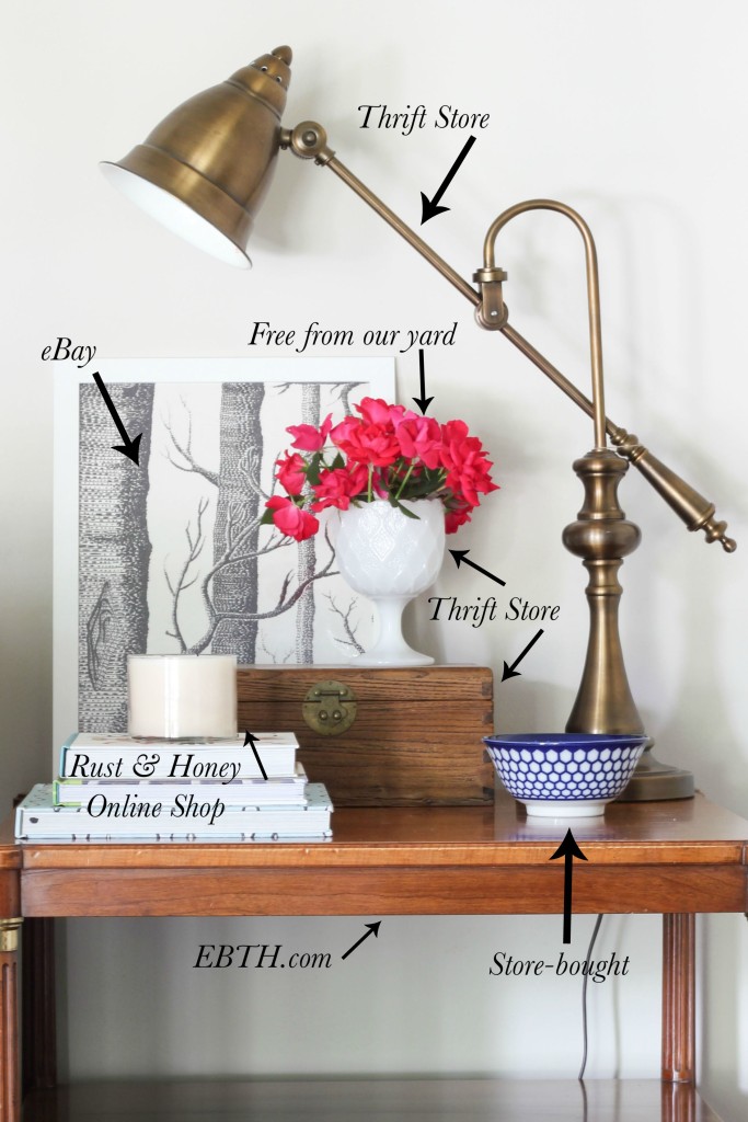 Get DIY decor tips from blogger Erin Spain, including how to mix store-bought, thrifted and DIY items in decor.