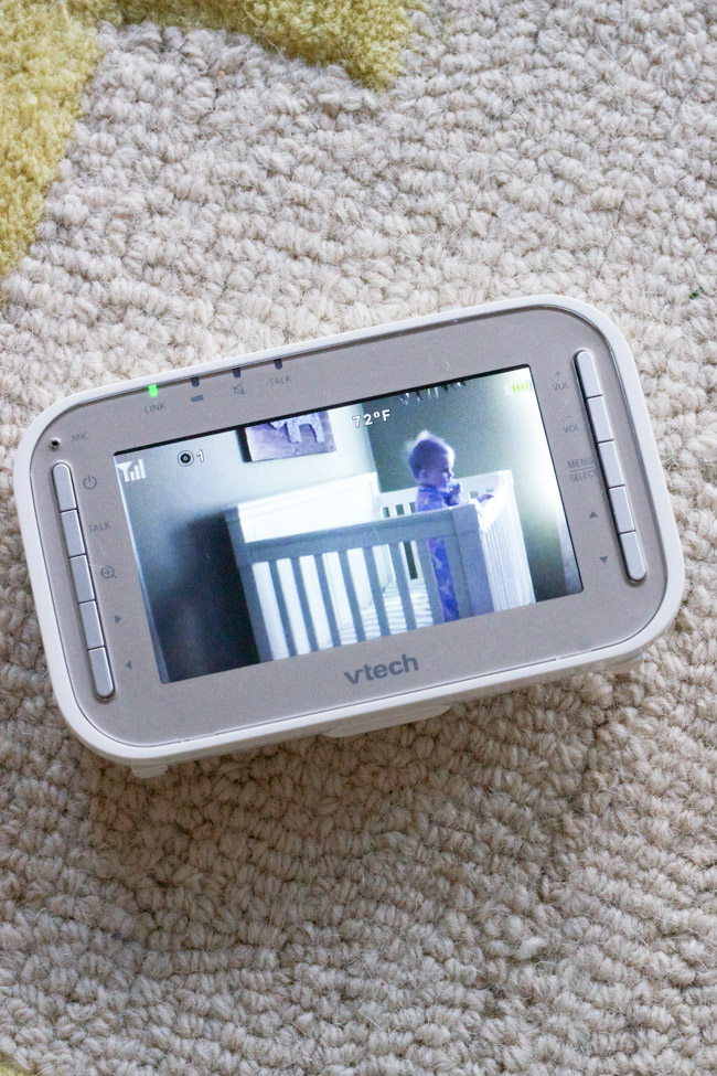 Capture sweet moments with the VTech VM343 video baby monitor.